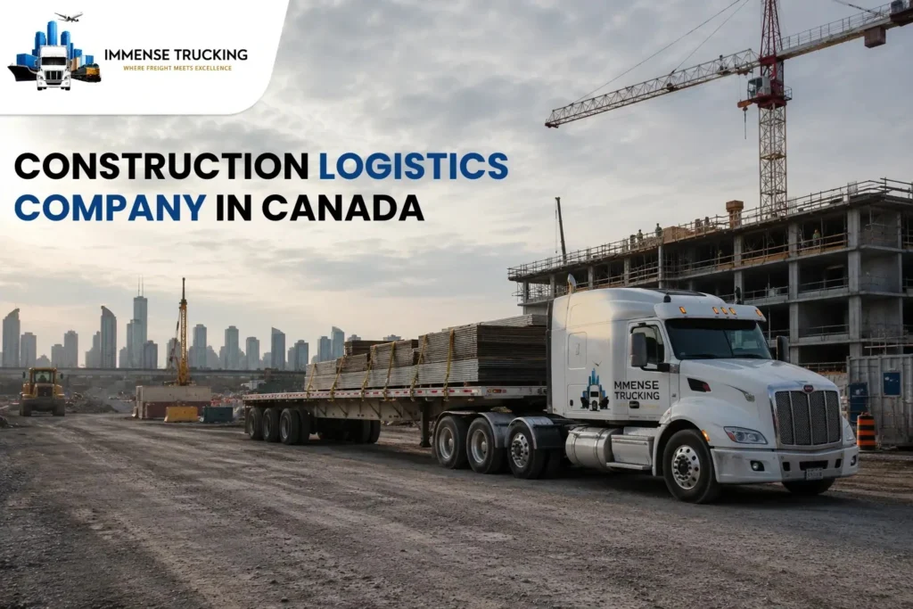 construction logistics company in Canada