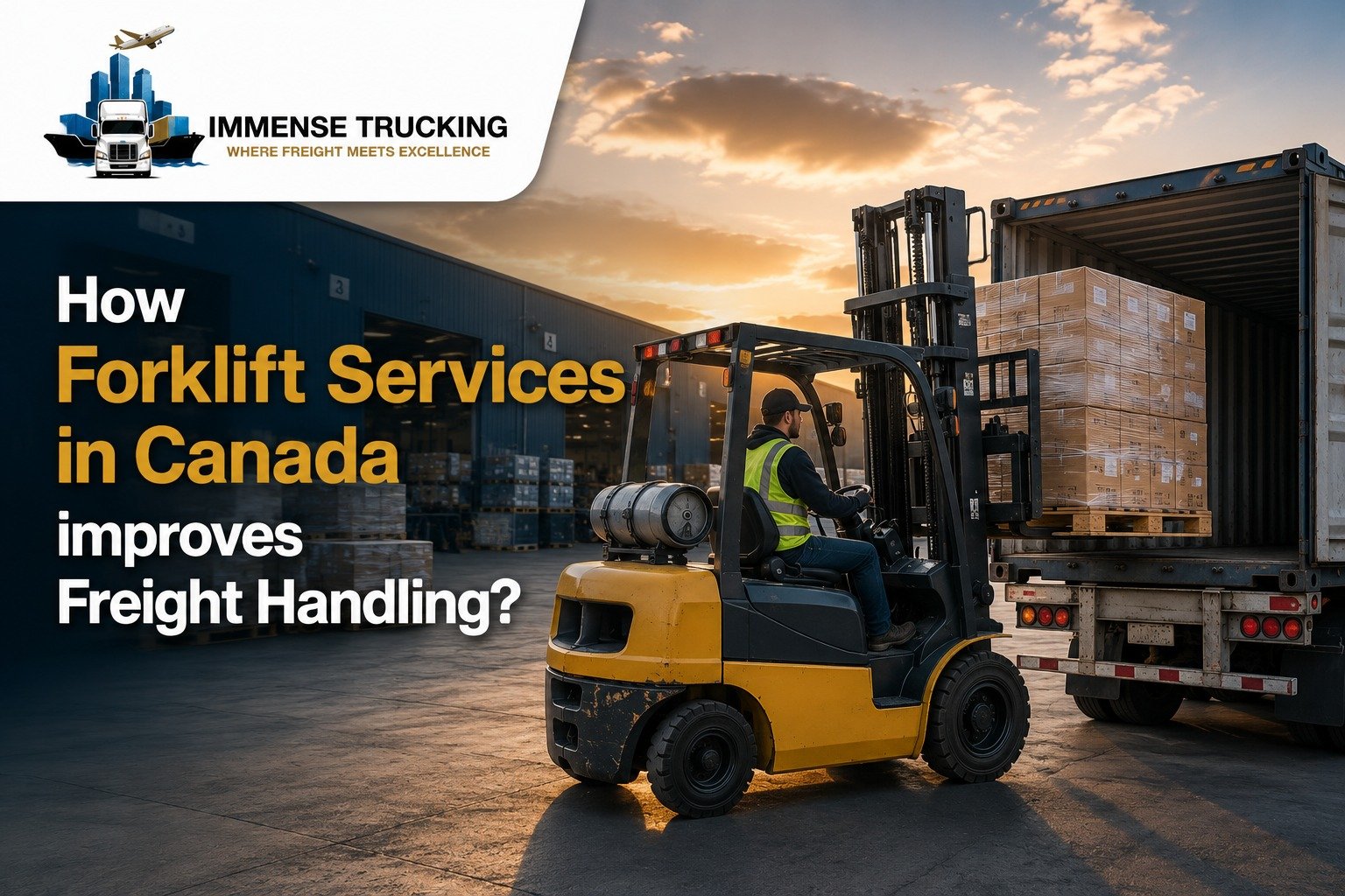 Forklift service in Canada