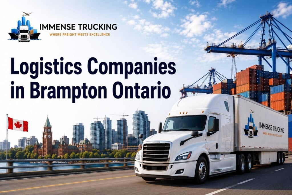 Best logistics company in Brampton Ontario