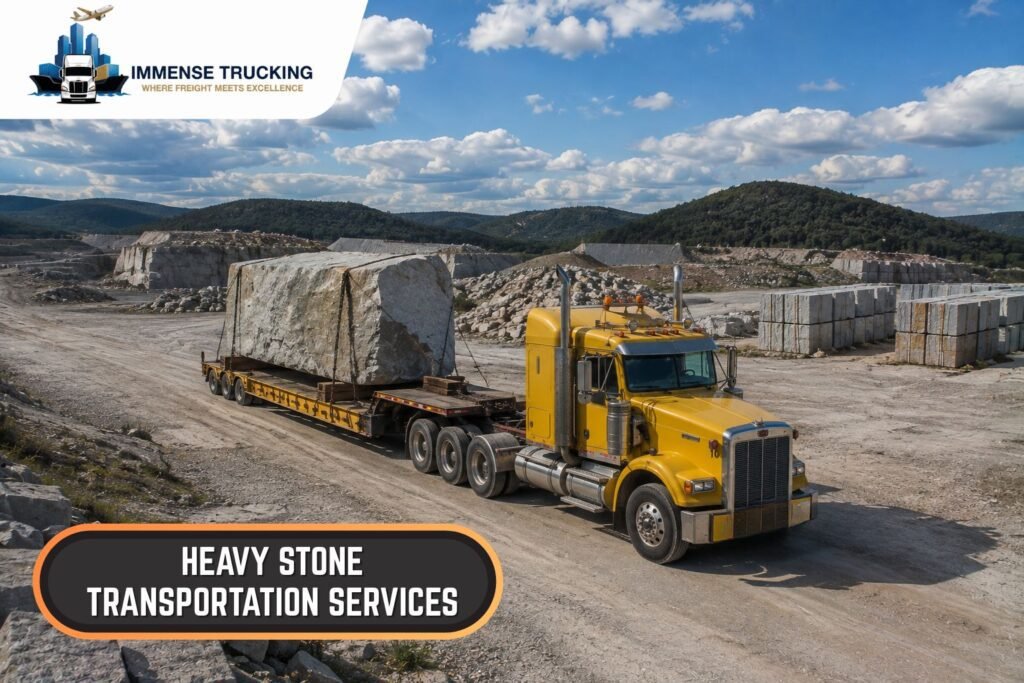 Heavy Stone Transportation Services